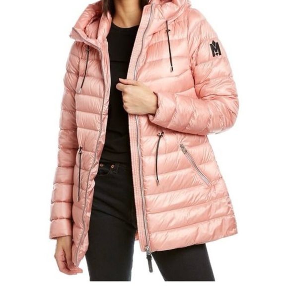 Mackage Light Pink Puffer Jacket - Picture 1 of 6